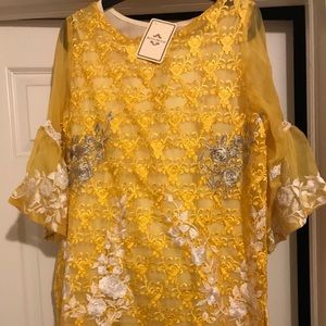 Aghanoor kurta with slip